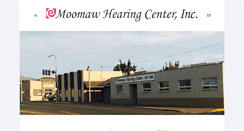 Desktop Screenshot of moomawhearingcenter.com