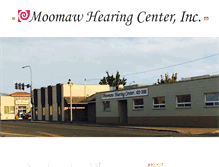 Tablet Screenshot of moomawhearingcenter.com